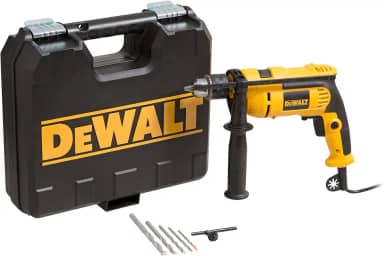 DEWALT Furadeira de Impacto 13mm DWD502KA 750W com 5 Brocas e Maleta 220V