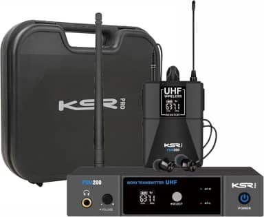 Monitor De Palco Sem Fio fone ponto retorno ksr pro psm200