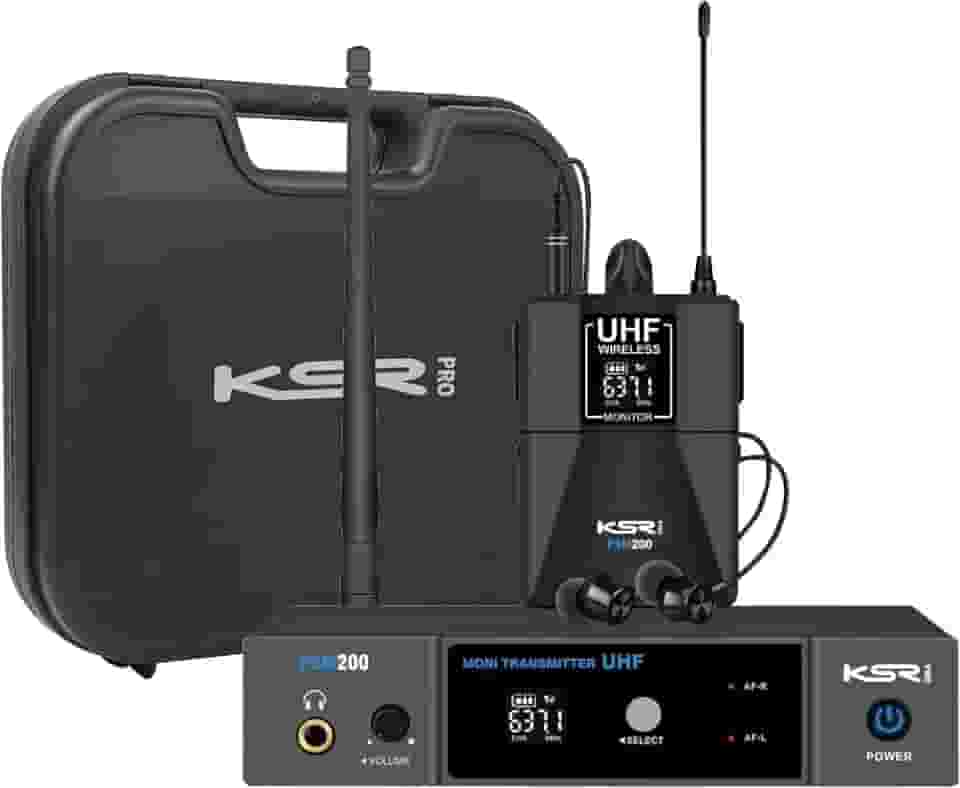 Monitor De Palco Sem Fio fone ponto retorno ksr pro psm200