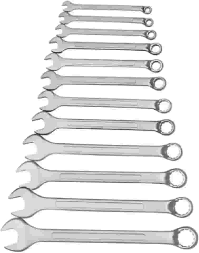 Jogo Kit Chaves Combinadas Jg Com 12 Peças 6-22 Mm 1Wt Bolsa Plástica Variedade De Medidas Ferramentas Profissionais