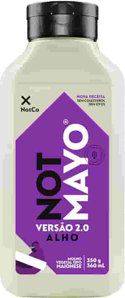 Notco Maionese Vegetal Notco Notmayo Alho Squeeze 350G