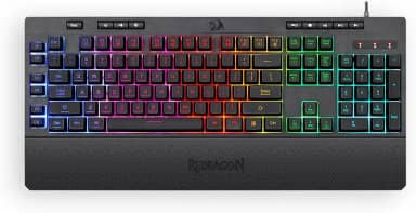 Teclado Membrana Gamer Redragon Netherbane K521-RGB USB Preto