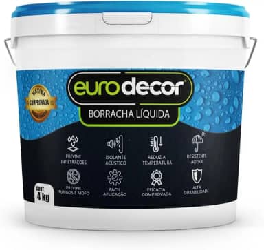 Tinta Emborracaha Borracha Liquida 4KG Telha