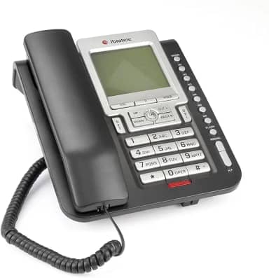 Aparelho Telefônico com Display LCD, Modelo Capta Top, Cor Preta, Ibratele.