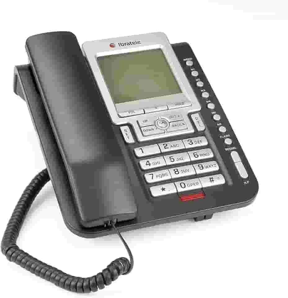 Aparelho Telefônico com Display LCD, Modelo Capta Top, Cor Preta, Ibratele.