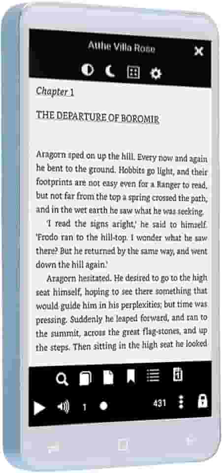 Ebook Reader para 5.1, 1 GB de 8 GB de 5 Polegadas HD Capacitive Screen Livro Eletrônico de Livros, Tamanhos de Fontes Ajustáveis, Construídos Em Câmera e Alto -falantes