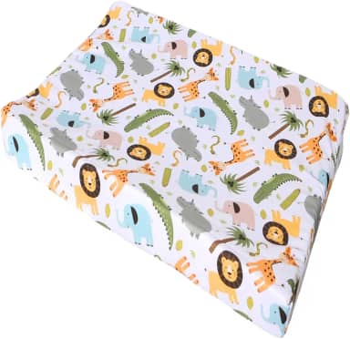 Trocador Anatômico Impermeável Troca Fralda Bebê Menino Menina para Cômoda e Berço (Floresta)