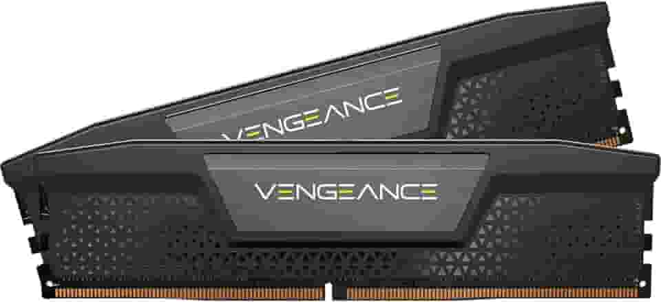 CORSAIR Memória de computador Vengeance DDR5 RAM 32GB (2x16GB) 6400MHz CL36 Intel XMP iCUE compatível - Preto (CMK32GX5M2B6400C36)