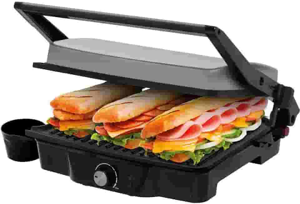 Grill, Press 180, 1400W, Preto, 110v, Britânia