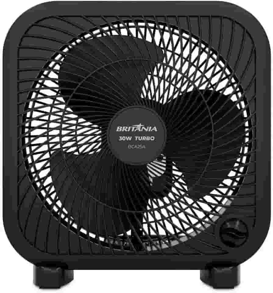 Ventilador Circulador Britânia 30W 3 Velocidades BCA25A 220V