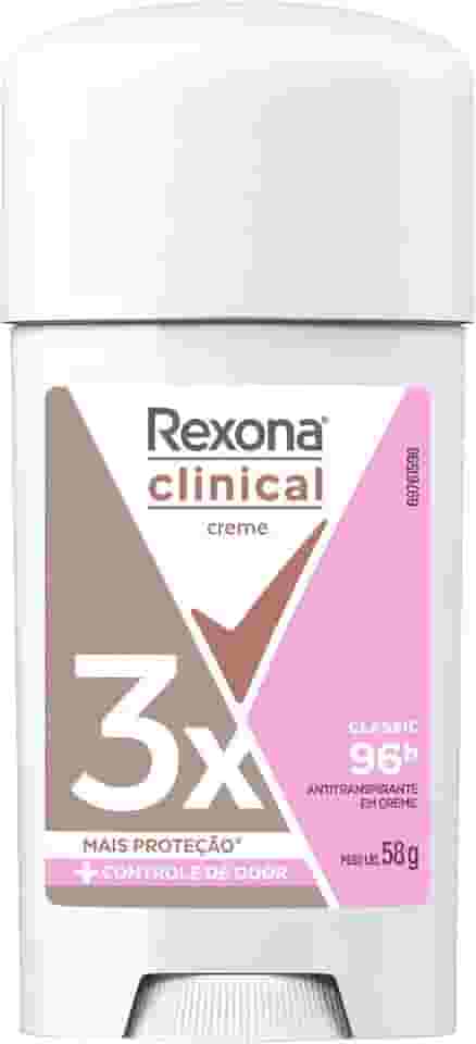 Rexona Clinical Antitranspirante Creme Classic 58G