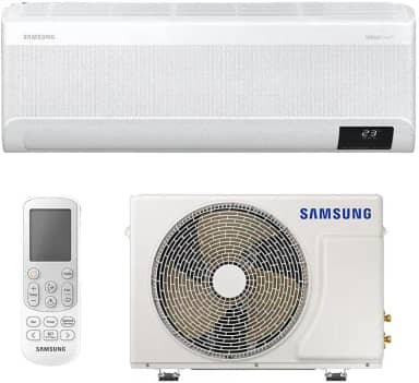 Ar-Condicionado Split Inverter 18000 BTUs Samsung WindFree Connect High Wall Quente e Frio AR18BSEAAWKNAZ 220V