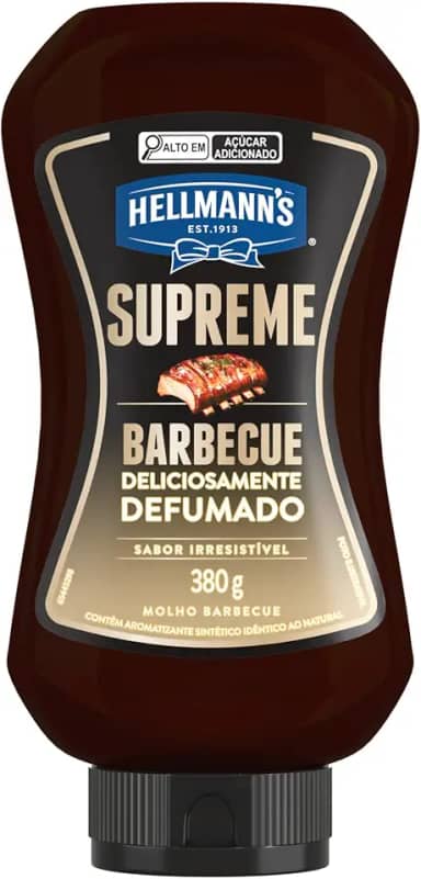 Molho Barbecue Defumado Hellmann's Supreme Squeeze 380g