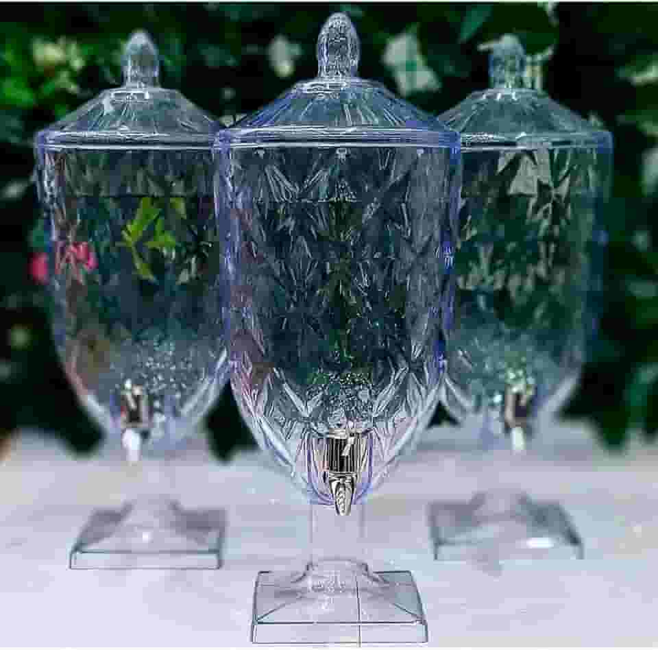 Suqueira Cristal Acrilico Diamond 4,5 L Xplast