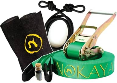 Kit Slackline Completo 10m Profissional - Nokaya Slackline