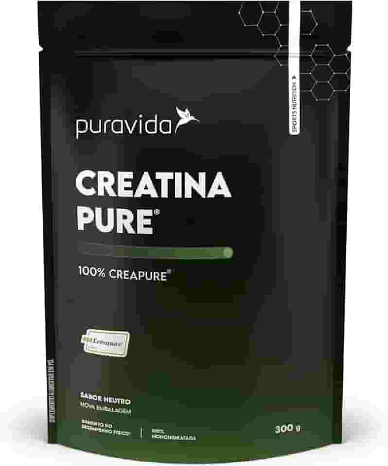 Puravida Suplemento Creatina Pure 100% Creapure 300g