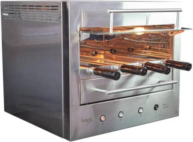 Churrasqueira Elétrica de Bancada com Espetos Rotativos Gourmet em Aço Inox Bake Smart 04 - Hope Voltagem:220v