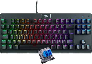 Teclado Mecânico Gamer Redragon Dark Avenger, RGB, Switch Outemu , ABNT2 - K568RGB-2, PRETO, UNICO