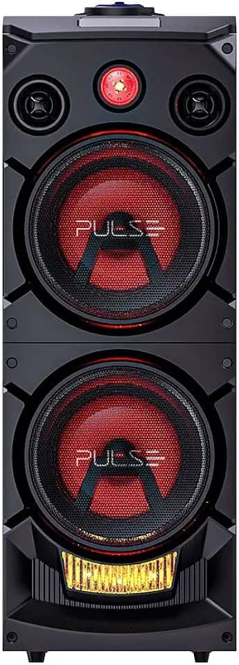 Caixa de Som Torre Storm 8Pol. 1000w Rms Bt/Fm/P10 Pulse - SP509