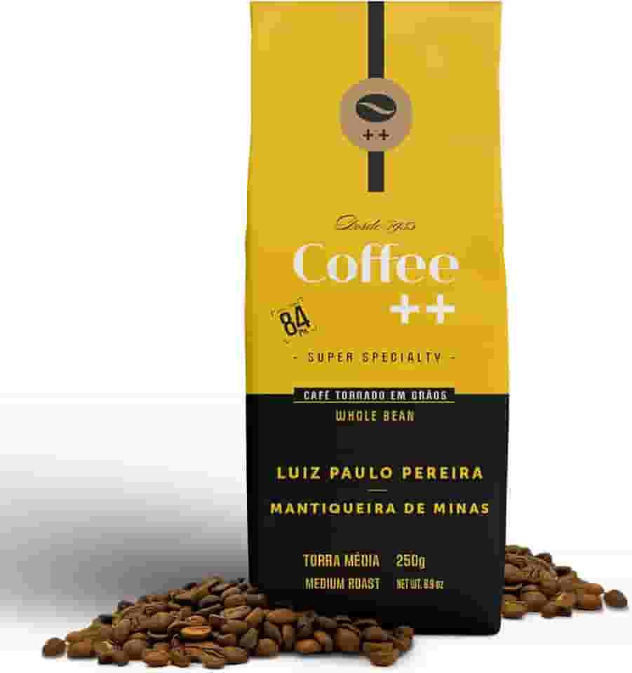 Coffee Mais │Café Super Especial em Grãos - Mantiqueira de Minas by Luiz Paulo Pereira │100% Arábica │ Torra Média │250g