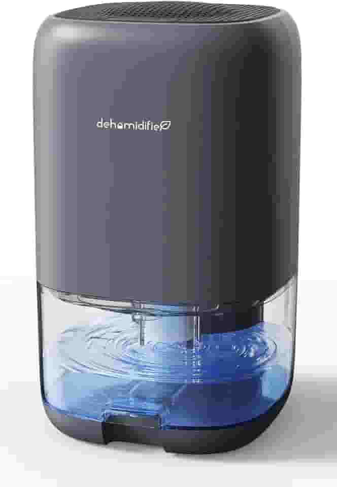 TABYIK Desumidificador pequeno para quarto, banheiro, desumidificadores portáteis para casa, quarto, trailer, armário, removedor de umidade compacto silencioso para espaços pequenos, com desligamento