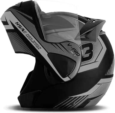 CAPACETE ESCAMOTEÁVEL PRO TORK V-PRO JET 3 CINZA TAM. 62