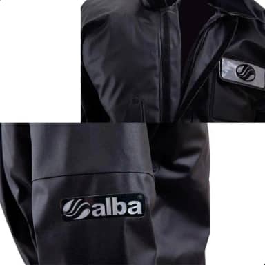 Capa De Chuva Motoqueiro Alba Europa PVC Tam EGG