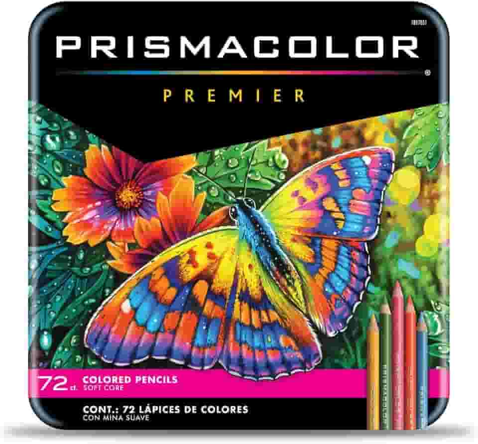 Prismacolor Premier Lápis de Cor, Soft Core, 72 Cores