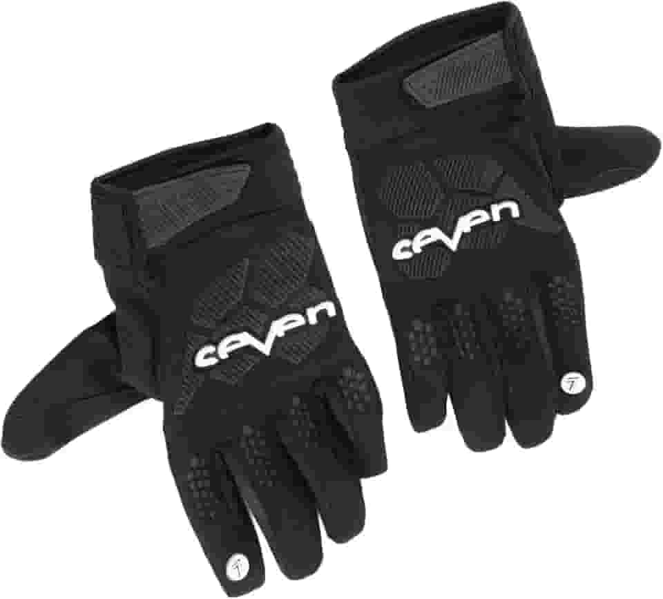 Luvas do Goleiro do Futebol, Luvas de Goleiro Preto de Microfibra para Treinamento Diário