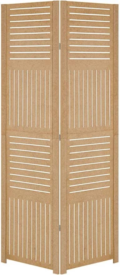 Biombo Horizontal Vertical Divisor Separador Dobrado Repartido (2 Folha)