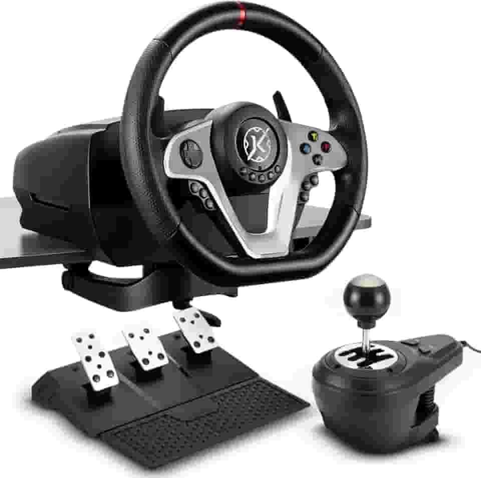 Kit Racing Kalkan G500 ProRacing Force Feedback Volante, Pedais e Câmbio KLK00032