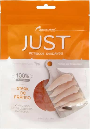 JUST Petisco Saudável - Steak De Frango M 75G