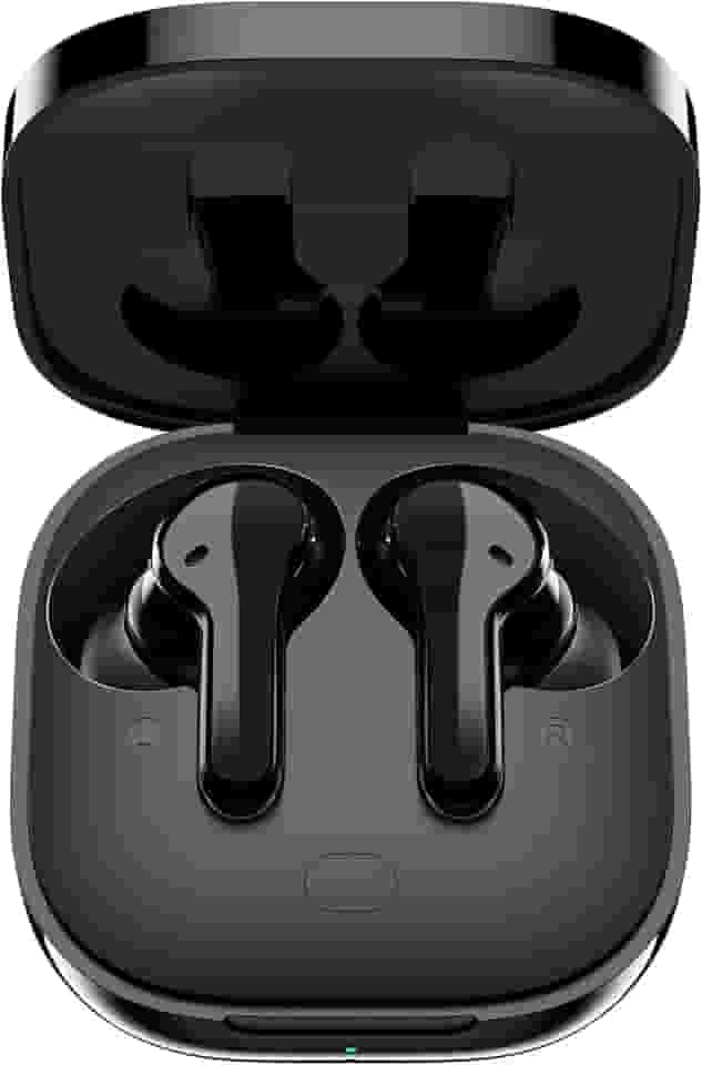 Fone de ouvido sem fio QCY T13, TWS Bluetooth 5.1 com 4 microfones Touch Control IPX5 à prova d'água 40 horas de tempo de reprodução