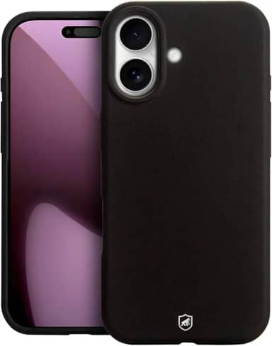 Gshield Capa Case Capinha Silicon Premium com Interior em Microfibra Antiderrapante Proteção Contra Impressão Digital, Arranhões, Quedas e Impactos para (Preta, iPhone 17)