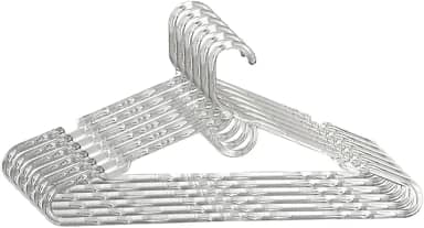 CABIDE SUPER RESISTENTE TRANSPARENTE KIT COM 6 UNIDADES POLICARBONATO ADULTO