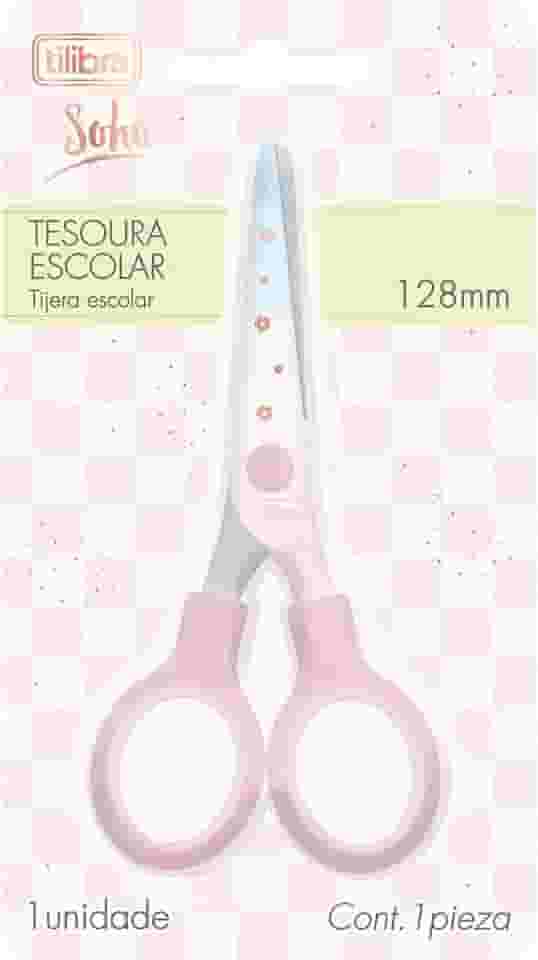 Tilibra - Tesoura Escolar 128mm Soho - Tilibra