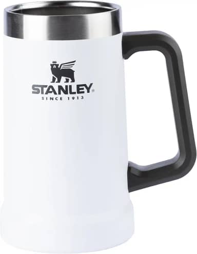 Stanley - Caneca Térmica de Cerveja Isolada, Portátil, Durável, para Manter Bebidas Frias, 709 ml, Polar