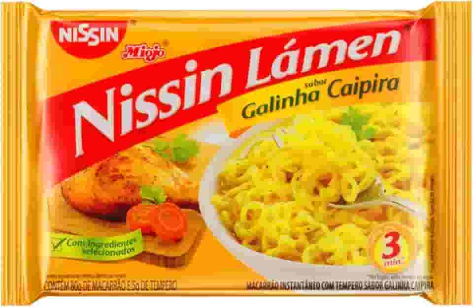 Miojo Lamen Sabor Caipira Nissin 85g