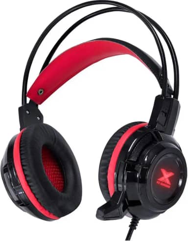HEADSET VX TARANIS V2 PRETO E VERMELHO, VINIK, 29869