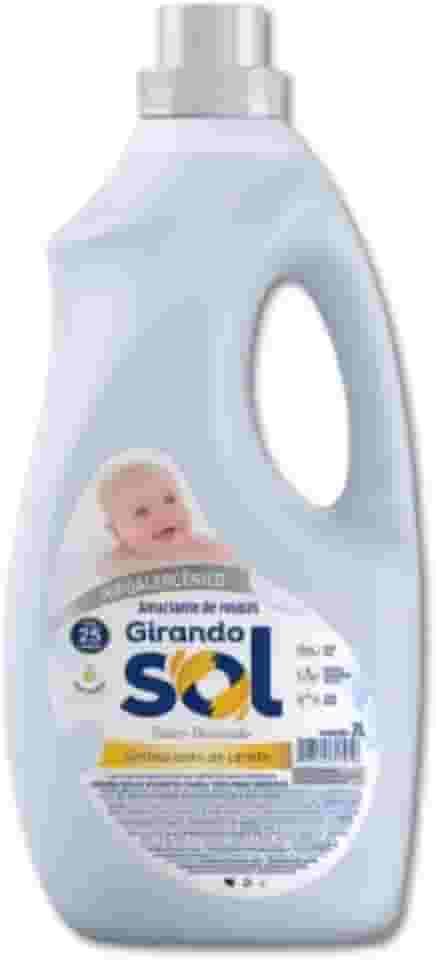 Girando Sol Amaciante Tradicional Hipoalergênico Talco Delicado 2L