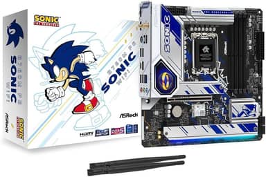 Placa Mãe ASRock B760M PG Sonic WiFi, Chipset B760, Intel LGA 1700, mATX, DDR5