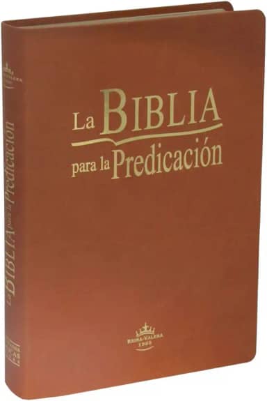 La Biblia Para la Predicación - Reina-Valera 1960 - Capa Caramelo