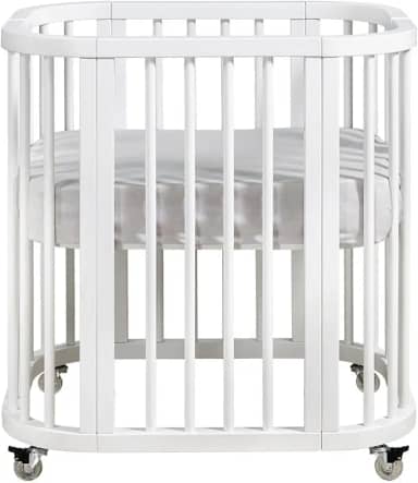 Berço Evolutivo em Madeira Maciça Sleep Branco