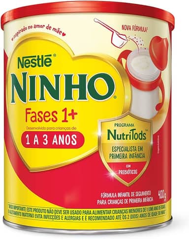Ninho Fórmula Infantil Fases 1+ 400G