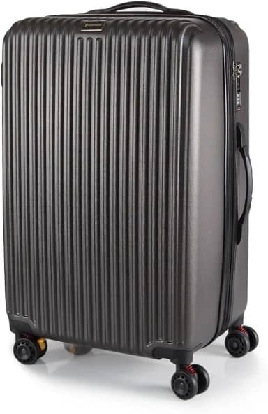 Mala Média 23Kg em ABS Com 4 Rodas 360 - AeroMalas Jeri (Grafite)