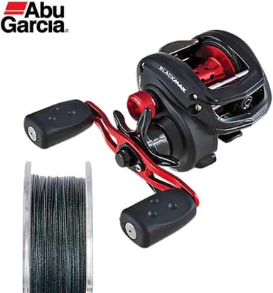 CARRETILHA BLACK MAX / BMAX3 ABU GARCIA MANIVELA DIREITA