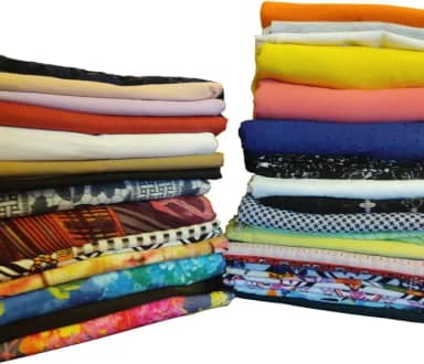 Retalhos De Tecido Para Artesanato Acima De 80cm 1kg - Para Costura, Artesanato, Roupas de Bonecas, Lenços, Apliques, Chaveiros