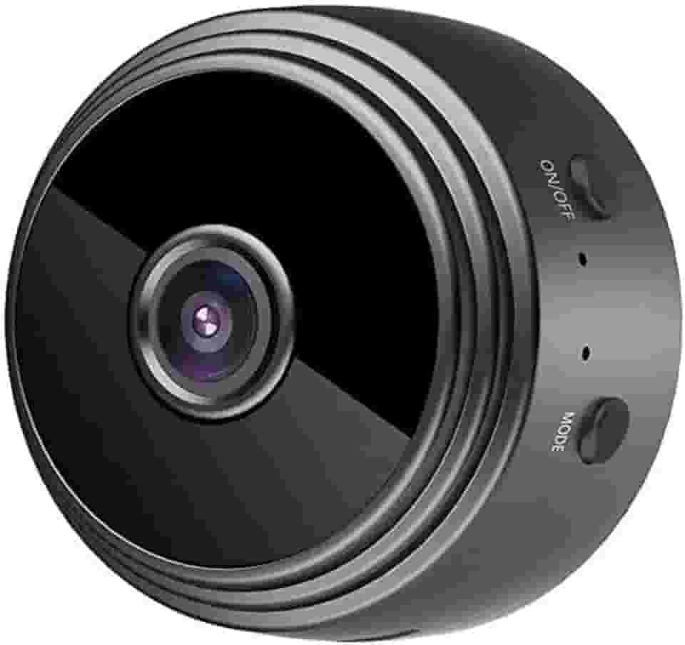 Mini Câmera Espiã A9 Full HD 150° com Wi-Fi. Compacta e Discreta, Grava em Cartão SD e Transmite ao Vivo pelo Celular. Ideal para Monitoramento Seguro em Casa, Carro, Escritório e como Babá Eletrônica