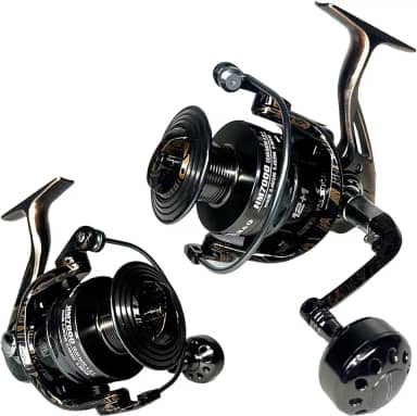 MARURI, Molinete De Pesca Praia Debao HM 7000-13 Rolamentos - Drag: 18kg - Antiferrugem - Em Aluminio