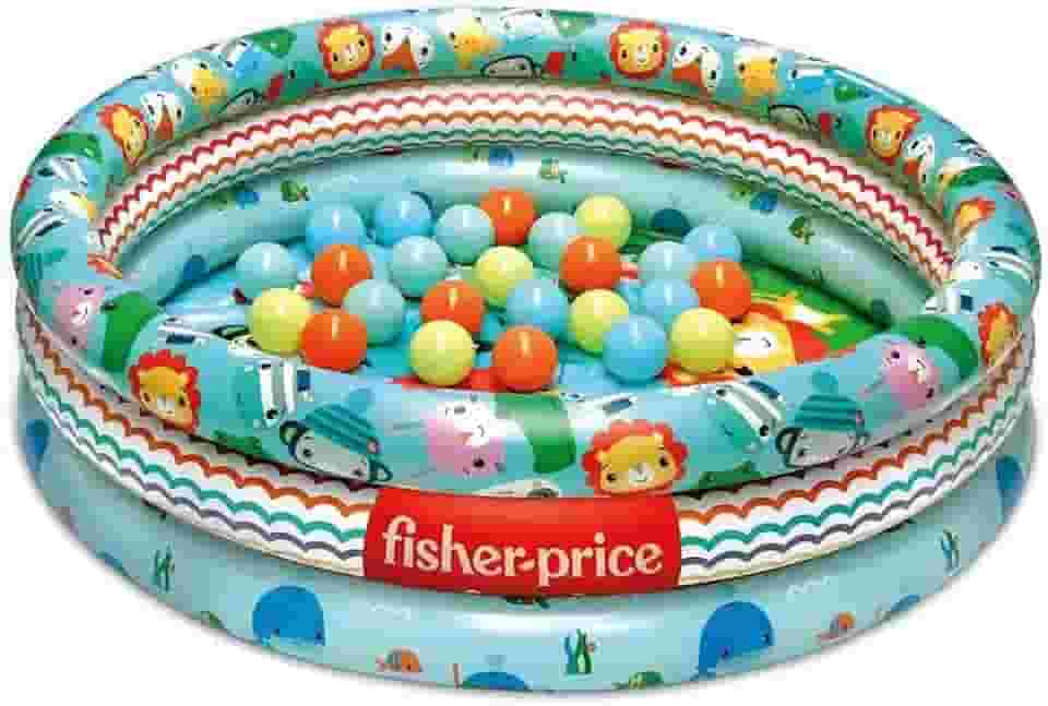 Piscina De Bolinhas, Fisher-Price, Com 25 Bolinhas, fun, Multicor, Barraca com Bolinha